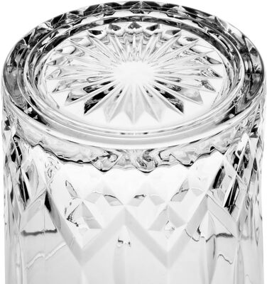 Набір келихів для віскі Glasmark KROSNO 1992, 6 шт, 280 мл, для коньяку, рому, джину, коктейлів, прозорі, низькі, для посудомийної машини