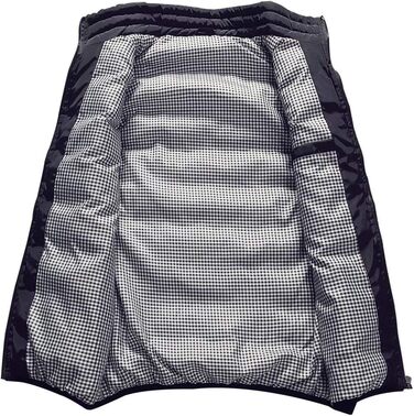 Чоловіча утеплена жилетка Vcansion для активного відпочинку, чорна