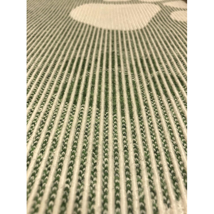 Килимок для собак Elropet Premium 30mm, нековзний, для маленьких та великих собак, Vet Bed, розмір M (100x80 см), зелений з лапкою