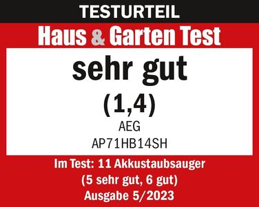 Бездротовий пилосос AEG Hygienic 7000: потужний, легкий, для алергіків, 40 хв роботи, 120 м², 5-ступенева фільтрація, для всіх поверхонь, автоматичний режим, з аксесуарами