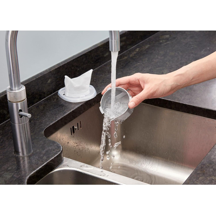 Ручний бездротовий пилосос BLACK+DECKER Dustbuster 3.6V, NVC115JL-QW, білий (kobaldblau)