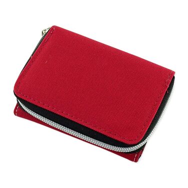 Wallet with name design (red, tractor)