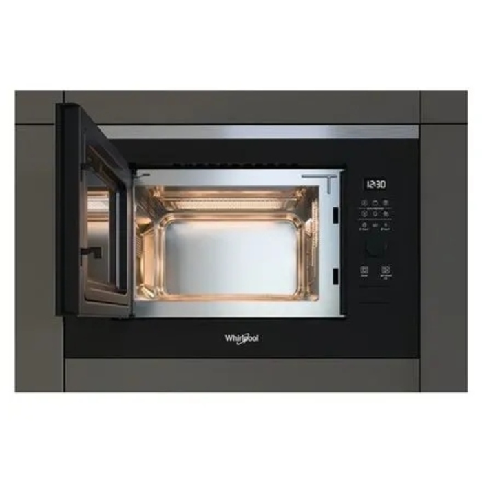 Мікрохвильова піч Whirlpool WMF250G з грилем, 25 л, нержавіюча сталь