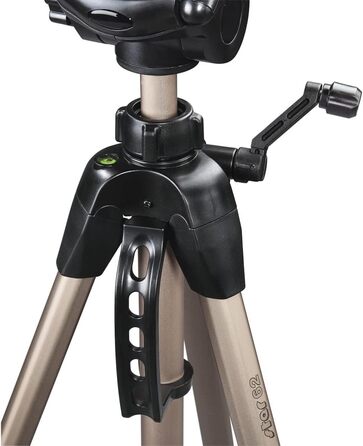 Штатив для камери Hama Star 62 - трипод з 3-стороннім кріпленням, 64-160см, для DSLR та системних камер, колір шампань