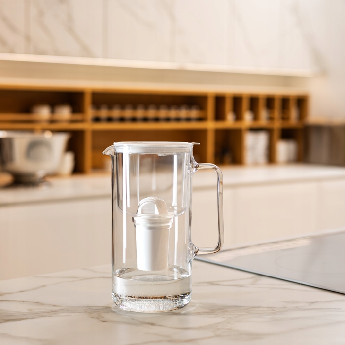 Скляний фільтр-віддін Wessper D4 Borosilicate Mini FF WH з фільтром