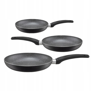 Набір антипригарних сковорідок для індукційних плит (20, 24, 28 см)