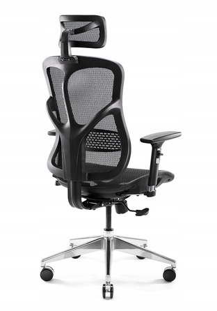 Ергономічне крісло Diablo Chairs V-Basic, тканина, чорне
