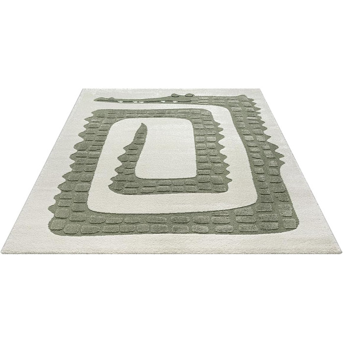 Дитячий килим Jungle Kids 3D Крокодил 140x200 см, м'який, зносостійкий, для дитячої кімнати