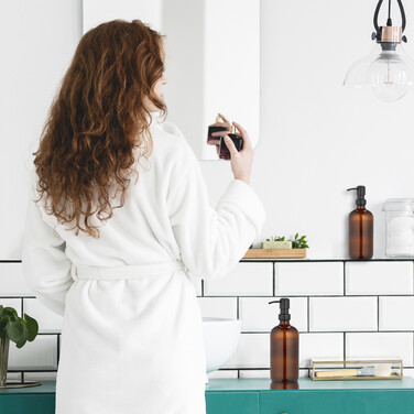 Relaxdays Glass Soap Dispenser 2-Piece Set