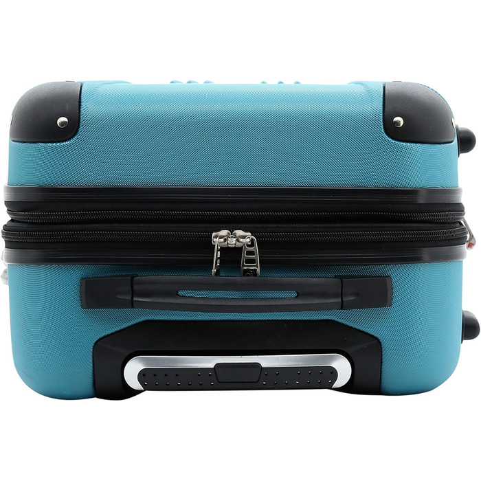 Набір валіз Travelers Club Chicago Hardside Spinner, 5 шт., блакитно-зелений (Trace of Paradise)