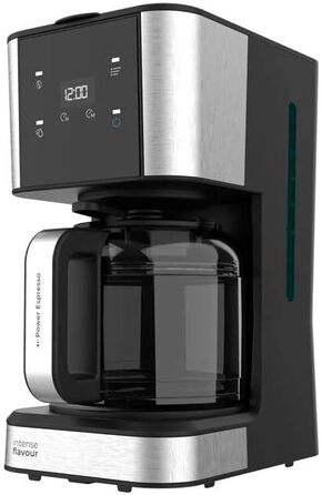 Кавомашина крапельна програмована Cecotec Coffee 66 Smart Plus, 980W, 1,5л, сталь, LCD, Touchscreen, ExtemAroma, AutoClean