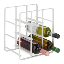 Metal Wine Rack for 9 Bottles