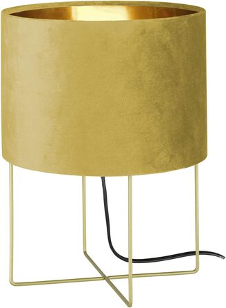 Настільна лампа Fischer & Honsel Aura: класичний дизайн, золото, смарагдовий відтінок, E14, 34см