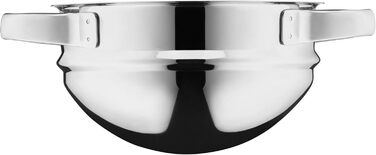 WMF Compact Cuisine Water Bath Bowl 16.5 cm, Stackable, Mixing Bowl for Water Bath, Cromargan Stainless Steel Bowl Polished, Dishwasher Safe
