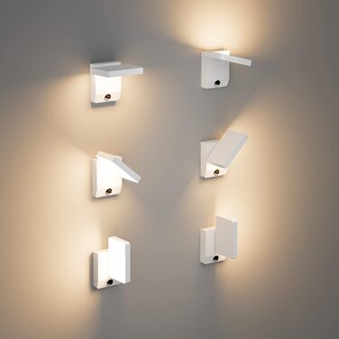 LED вуличне освітлення K-Bright 20W з датчиком руху, IP65, для балкона та саду (білий)