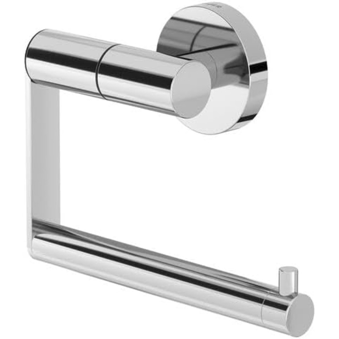 Tiger Boston Stainless Steel Toilet Paper Holder - Wall Mounted, Brushed Finish - Single Roll