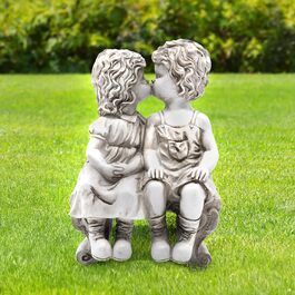 Garden Mile®, Garden Sculptures, Stone Effect, Artificial Resin, Garden Decoration, Stone Statues, Courtyard, Decoration, Gnomes