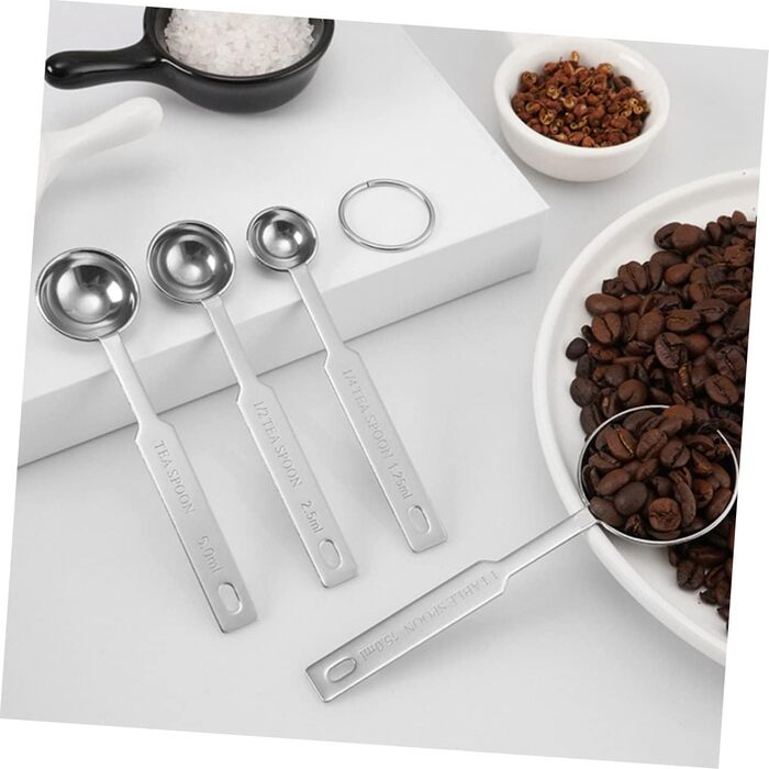 36-Piece Measuring Spoon Set with Graduated Measuring Spoons, Measuring Spoon Set for Liquids, Measuring Cups for Baking, Teaspoon Measuring Spoons, Stackable Measuring Spoon Set