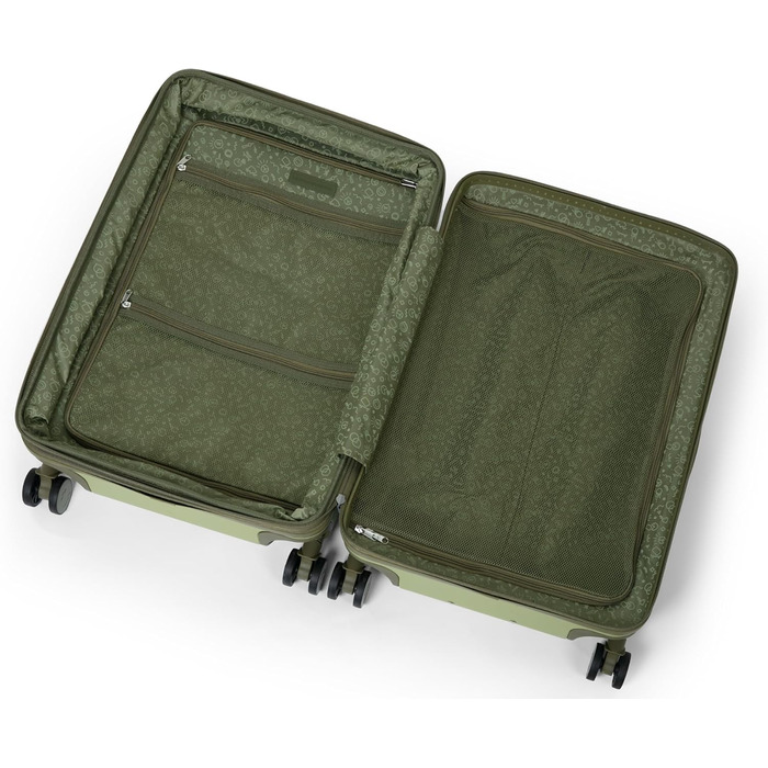 Чемодан Hauptstadtkoffer Mitte (Kiwi, Set S+M+L) – великий, 77 см, 130 л, TSA, 4 колеса, розширення об'єму