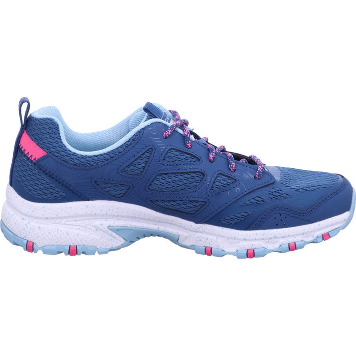 Кросівки Skechers блакитні з сіткою та рожевим кантом, 36 EU