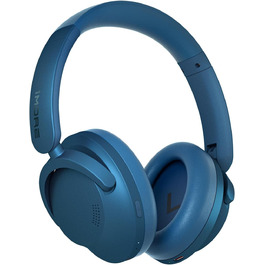 1MORE SonoFlow навушники з активним шумозаглушенням, Bluetooth, 70 годин, LDAC, Hi-Res, Over-Ear, для дзвінків (блакитні)