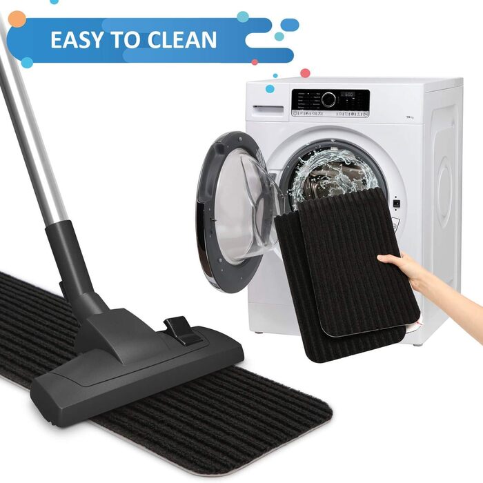 Килимок на сходи RIOLAND, антиковзаючий, для дому, на дерев'яні сходи, для дітей та собак, 15 шт., 20,3 x 76,2 см, чорний