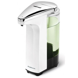 Безконтактний дозатор для мила Simplehuman, настільний, 225 мл, білий