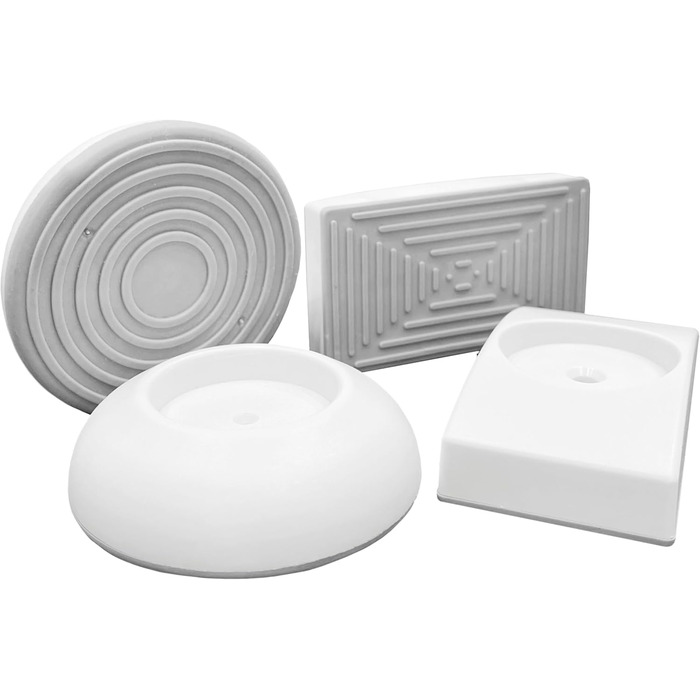 Захисний бар'єр BOMI Mira для дверей | Бар'єр для котів з люком | Ідеальний бар'єр для собак, котів та цуценят | Металевий бар'єр для собак у квартиру, білий | Ширина: (захисні накладки на стіну (2 круглі та 2 кутові))