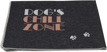 Килимок для собак David Fussenegger 'Dog's chillzone', 100 x 140 см, антрацитовий