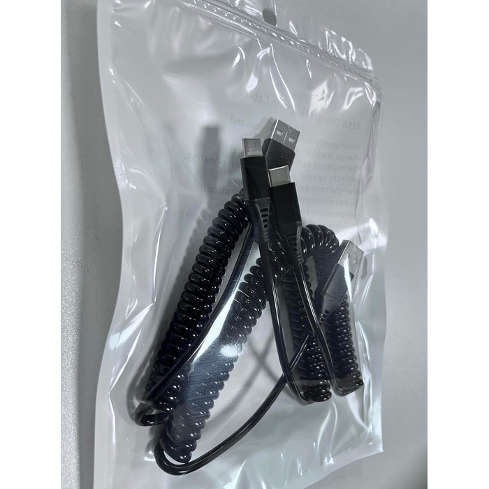 Кабель USB Type-C, 3 шт. (3M+2M+1M) для Samsung, Huawei, Xiaomi. Швидка зарядка, передача даних, нейлон.