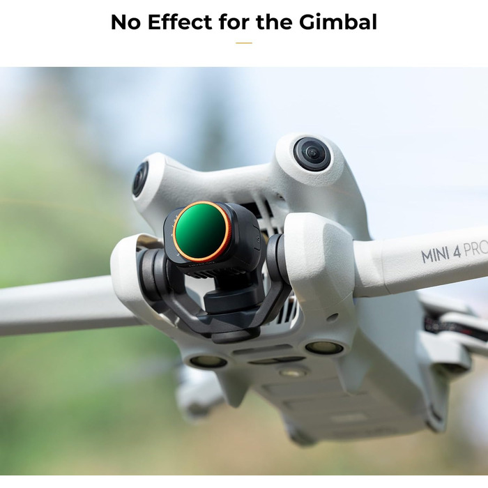 Набір фільтрів K&F Concept Mini 4 Pro: ND, CPL, поляризаційний, 6 шт. Сумісний з DJI Mini 4 Pro, багатошарове покриття, оптичне скло HD, алюміній