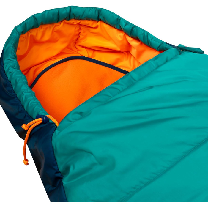 Дитячий спальний мішок Trollkids Femund 3in1, зелений, універсальний розмір