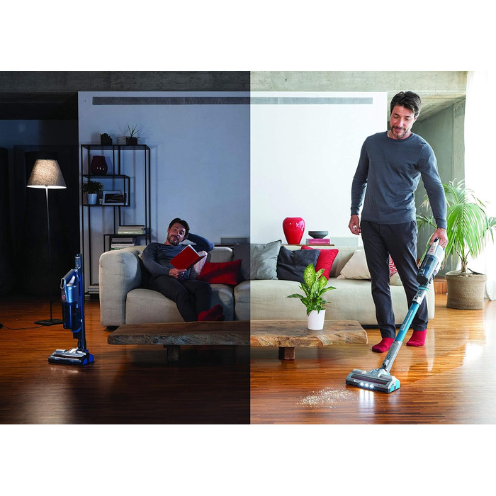 Бездротовий пилосос Hoover H-Free 500 Hydro Plus з функцією миття підлоги та світлом – 3-в-1: пилосос, мийка, ручний пристрій. 30 хв роботи, насадки для підлоги, кутів та меблів. 2 акумулятори.