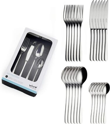 V & B Group New Fresh 24-Piece Cutlery Set