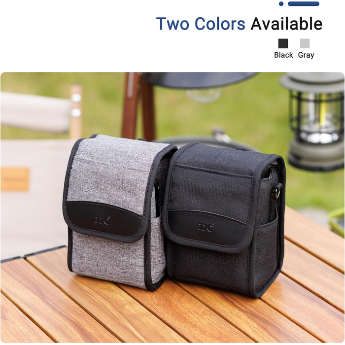 Сумка для камери JJC Kompakt: сумісна з Fuji X100VI/X100V/X100T, Sony a6700/a6600/a6400/a6100, Canon EOS M5/M50, Ricoh GRIII, Leica SOFORT2 (Чорний)