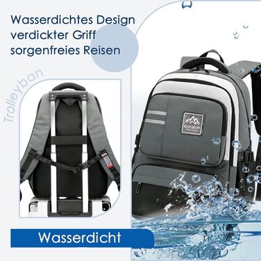 Водонепроникний рюкзак для підлітків: шкільний, для коледжу, роботи (зелений)