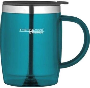 Термос ThermoCafé Transluzente Schreibtischbecher Lagoon, 450 мл, 1 шт.