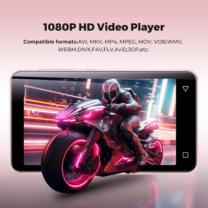 MP3 плеєр з Bluetooth та WiFi Inioasis для дітей: Android, Spotify, Amazon Music, 4