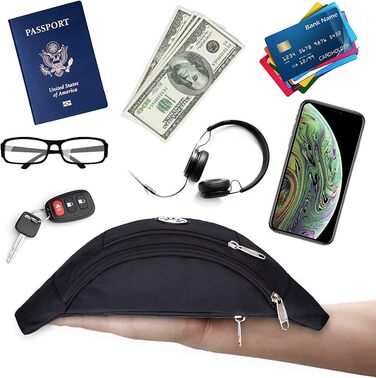 Поясна сумка чоловіча/жіноча | Сумка на пояс | Спортивна сумка через плече | Водонепроникна сумка для бігу | Сумка для телефону та грошей