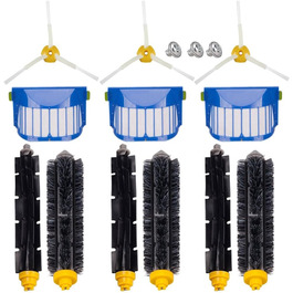 Набір аксесуарів для пилососів iRobot Roomba 600, 620, 630, 650, 660, 770, 780, 790: щітки, фільтри, насадки