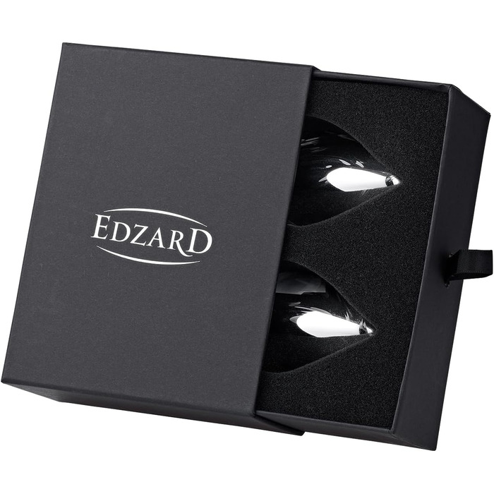 EDZARD Salt & Pepper Shakers Dove (H 6 cm) in Black & Silver - Table Set Pepper & Salt Shakers, Storage - Salt & Pepper Shakers as Decoration, Spice Shakers as Gifts for Festive Occasions