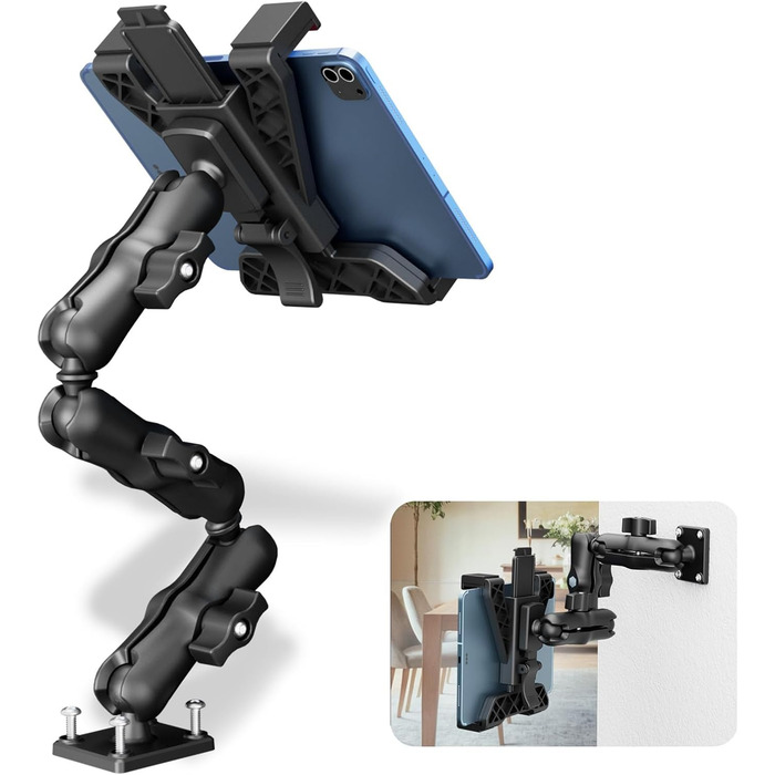Кріплення для планшета OHLPRO для вантажівки: міцний тримач iPad для бурільної бази, 360° регульований, для iPad Pro, Mini, Samsung Tab, Nexus (7-11 дюймів)