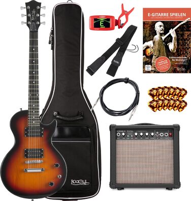 Rocktile L-100 SB Стартовий набір електрогітари Sunburst, Rocktile