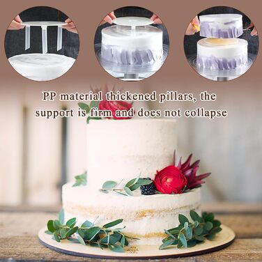 Кінзіндер: Поворотна платформа для тортів, вертушка для декорування з підставками, шпателі, гребінці, підставки для випічки