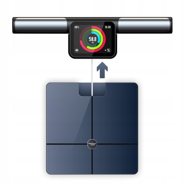 Розумні ваги для ванної кімнати Webber PRO+ Siena PS636C з WiFi