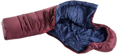 Спальний мішок для дітей Deuter Starlight, мароно-темно-синій