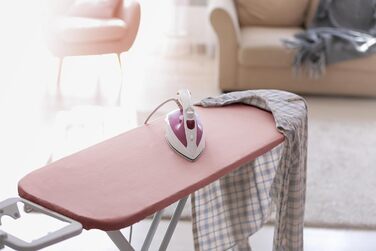Чохол для прасувальної дошки Encasa XO Mini, 125x46 см, маув, з термовідбиваючою підкладкою та гумкою