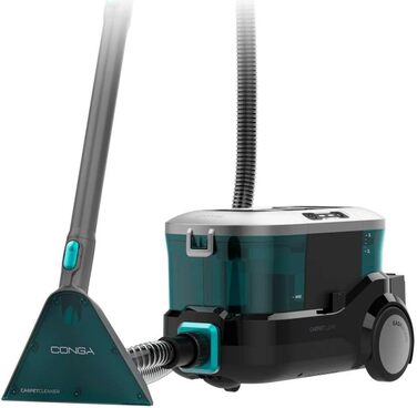 Пилголом Cecotec Conga CarpetClean 10000 EasyHome: для килимів та м'яких меблів, 800W, 3л резервуар для чистої води, 1,5л для брудної води, багатоповерхнева система, комплект аксесуарів