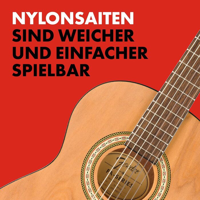 Акустична гітара Fender FA-25N 3/4 з палісандровим гриф, натуральний колір