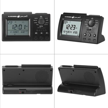 Islamic Azan Alarm Clock, Muslim Table Prayer Clock HA-3006, Digital Muslim Prayer Alarm Athan Islam for Prayer